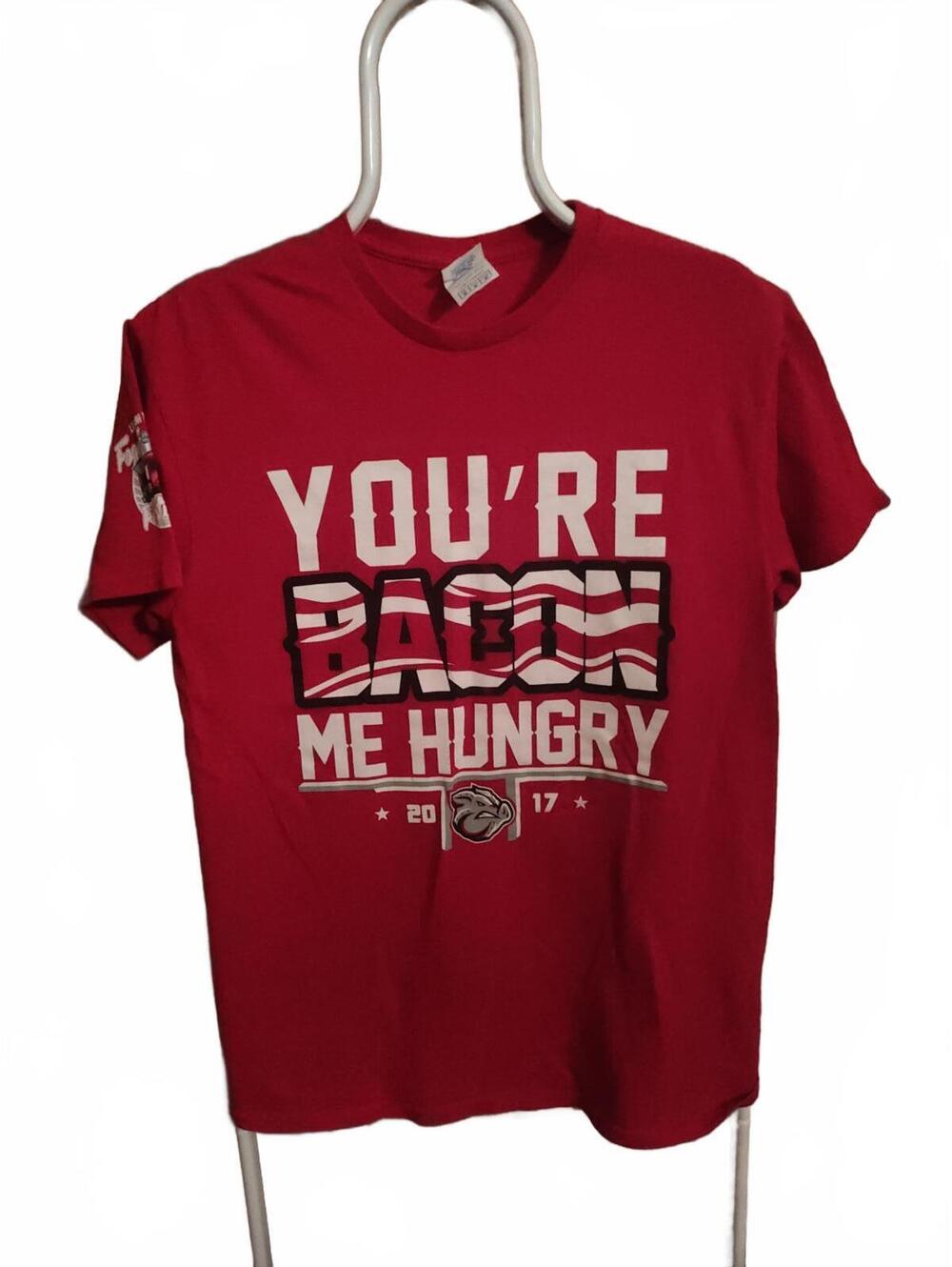 Lehigh valley Ironpigs 2017 food truck fest T-Shirt M- EUC
